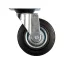 VOREL Furcă pivotantă industrială roată 100 mm 60 kg