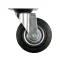 VOREL Furcă pivotantă industrială roată 125 mm 100 kg