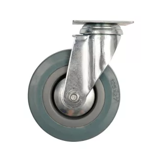 VOREL Furcă pivotantă industrială roată 50 mm 20 kg