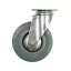 VOREL Furcă pivotantă industrială roată 50 mm 20 kg