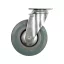 VOREL Furcă pivotantă industrială roată 125 mm 50 kg