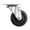 VOREL Furcă pivotantă industrială roată 40 mm 20 kg