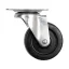 VOREL Furcă pivotantă industrială roată 50 mm 25 kg