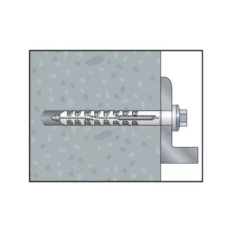   CELO MFR SB diblu de guler cu cap hexagonal integrat 8 x 80 (4 buc)