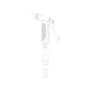 Pistol de udare FLO cu inserție de zinc 3 funcții