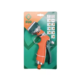 Pistol de udare FLO cu inserție de zinc, 8 funcții