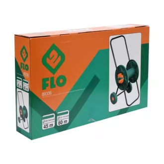 FLO Carucior suport pentru furtun 1/2" 60 m
