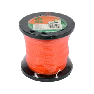   FLO Mașină de tuns iarba damil pătrat răsucit 2,4 mm x 90 m