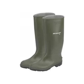   DUNLOP Cizme din cauciuc, rezistente la acid-alcali, verde marimea 44