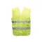 Vestă cu dungi reflectorizante galben FLUO XL