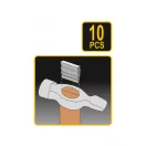 VOREL Set pană ciocan 10 buc