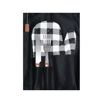 Șorț grătar + set grătar 8 piese