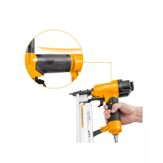   INGCO Mașină de cusut pneumatică 16-40 mm și pistol de batut cuie 15-50 mm