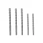 INGCO Set de burghie pentru roci, 5 piese, 6-12 mm SDS-Plus