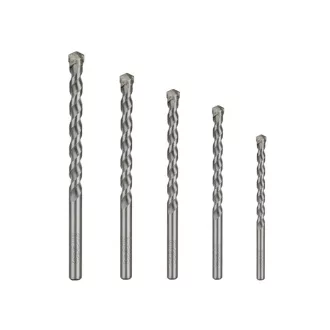 INGCO Set de burghie pentru roci 5 piese 4-10 mm cilindric