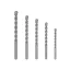 INGCO Set de burghie pentru roci 5 piese 4-10 mm cilindric