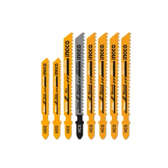Set pânze pentru fierăstrău de traforaj INGCO (8 buc)
