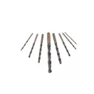 INGCO Set de burghie elicoidale 8 piese 2-8 mm HSS cilindric
