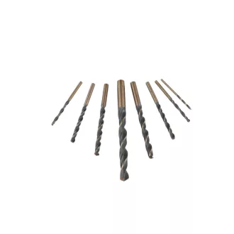 INGCO Set de burghie elicoidale 8 piese 2-8 mm HSS cilindric