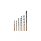 INGCO Set de burghie elicoidale 8 piese 2-8 mm HSS cilindric
