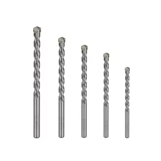 INGCO Set de burghie pentru roci 5 piese 4-10 mm cilindrice