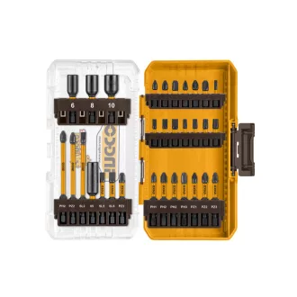 INGCO Set de vârfuri pentru impact 31 piese S2