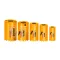 Set de freze bimetalice INGCO, 7 piese, 19-35 mm