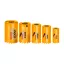 Set de freze bimetalice INGCO, 7 piese, 19-35 mm