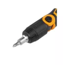INGCO Set de șurubelnițe cu clichet 13 piese CrV
