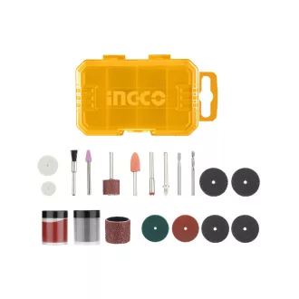 INGCO Set mini-capete de șlefuire cu tijă 81 piese