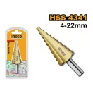 INGCO Burghiu treptat 4-22 mm HSS