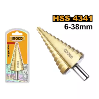 INGCO Burghiu treptat 6-38 mm HSS