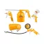 INGCO Set de pistol de aer pneumatic și duze, 5 piese