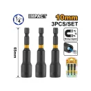 INGCO Înșurubător de impact 10 mm (3 buc)