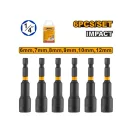 INGCO Set de șurubelnițe 6 piese 6-12 mm magnetice