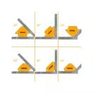 INGCO Set suport de lucru pentru sudură 6 piese