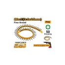 INGCO Șuruburi pentru gips-carton cu magazie PH2 x 25 mm (1000 buc)