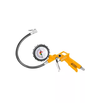   INGCO Pistol pentru umflat roți cu manometru 0-8,5 bar 1/4"
