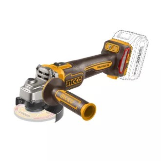   INGCO Polizor unghiular fără perii 125 mm 20 V (fără acumulator și încărcător)
