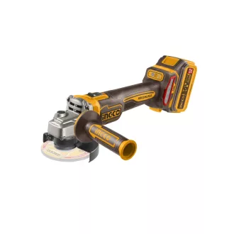   INGCO Polizor unghiular fără perii 125 mm 20 V (fără acumulator și încărcător)