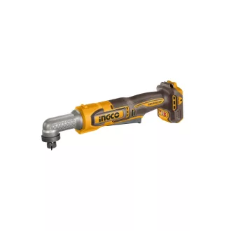   INGCO Șurubelniță cu impact unghiulară fără perii 1/4" 80 Nm 20 V (fără acumulator și încărcător)
