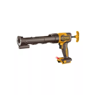   INGCO Pistol pentru aplicare chit și pistol de lipit cu LED 20 V (fără acumulator și încărcător)