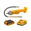 INGCO Vibrator de beton cu baterie 1,2 m 20 V (1 x 2,0 Ah baterie + încărcător)