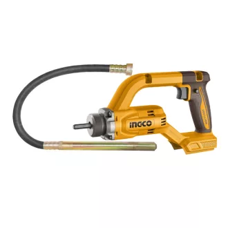   INGCO Vibrator de beton cu acumulator 1,2 m 20 V (fără acumulator și încărcător)