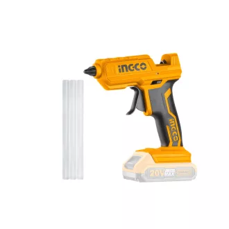   Pistol de lipit pe baterii INGCO, 11 mm, 20 V (fără baterie și încărcător)