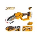 INGCO Drujbă pe acumulator 127 mm 20 V (1 x 2,0 Ah acumulator + încărcător)