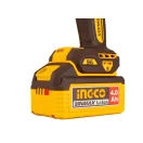 INGCO Bormașină cu impact și șurubelniță cu acumulator 96 Nm fără perii 20 V (2 x acumulator 4,0 Ah + încărcător)