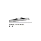 GERMAFLEX Disc de șlefuit cu clapete plat 125 x 22,2 mm / P120 inox