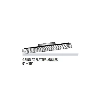   GERMAFLEX Disc de șlefuit cu clapete plat 180 x 22,2 mm / P40 inox