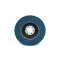 GERMAFLEX Disc de șlefuit cu clapete plat 180 x 22,2 mm / P60 inox